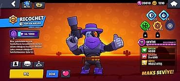 Brawl Stars hesabı – yüksək trophy və nadir kontentlə dolu - Kupa — 4