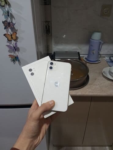 Автоэлектроника: IPhone 11, 64 ГБ, Белый, Гарантия, Face ID — 2