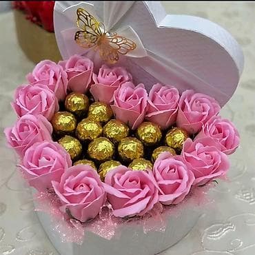 masaustu saatlar: Hədiyyə qutusu, Yeni, rəng - Mavi, Ünvandan götürmə, Ödənişli çatdırılma — 2