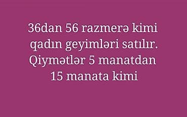Geyimlər yaxşı vəziyyətdədir