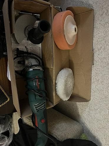 alet qutusu: Cilalama, polirovka aparatı — 2