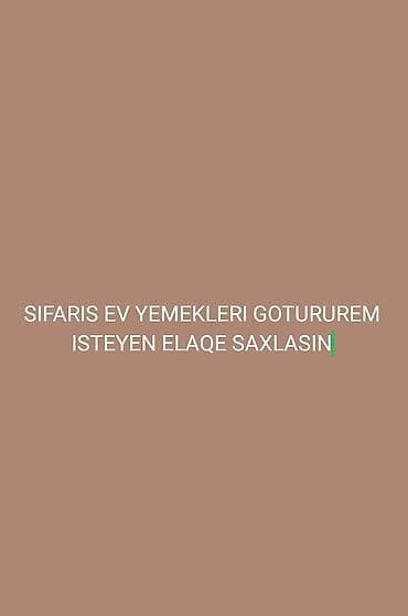 Дом и сад: Sifarişlə ev yeməkləri hazırlanır. Gündəlik menyu və ya istəyə uyğun — 1