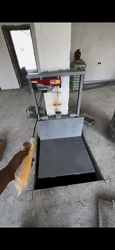 mivolis boy uzatma: Məhsul: Elektriklə işləyən mini yükgötürən/lift platforması — 2