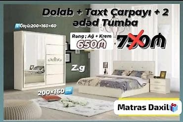 İkinəfərlik çarpayı, 2 tumba lalafo.az -da İkinəfərlik çarpayı, 2 tumba