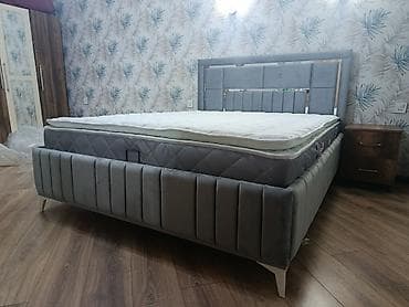 döşekler: İkinəfərlik çarpayı, Bazalı, Matras ilə, Siyirməsiz — 4
