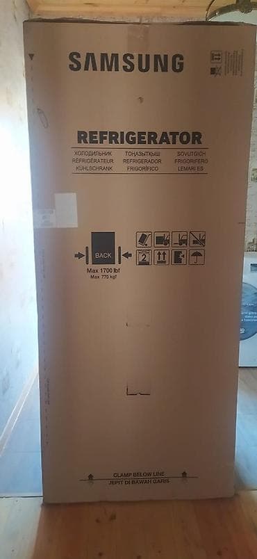 işləmiş soyuducu: 2 qapılı Samsung Soyuducu Satılır, rəng - Gümüşü — 3