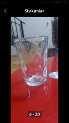 quzu qab: Stəkanlar, Şüşə, 200 ml — 5