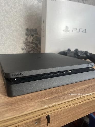 ps4 fc 24: Sony PlayStation 4 (PS4) Slim oyun konsolu Komplekt: - PS4 Slim — 5
