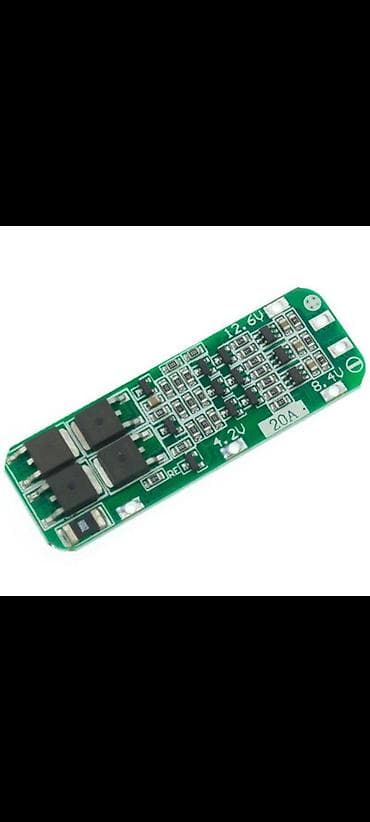 3S 20A 12.6V BMS – Li‑ion/Li‑pol akkumulyator qoruma platası - 3S (3 — 2