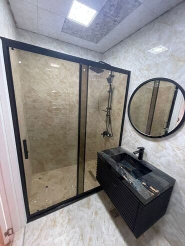 Duş kabinaları, arakəsmələr: Moydadir və dolabların istehsalı və anbar qiymətinə satışı Material — 10