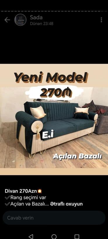 divan parçaları: Divan, Yeni, Açılan, Bazalı, Parça, Ödənişli çatdırılma — 5