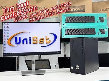 Masaüstü kompüter Şəhər: Bakı Çatdırılma?: Bəli UniSet Electronic🏪