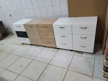 тумбочка офисная: 🗄️ Ev və ofis üçün laminat material əsasında hazırlanmış dolab. Möhkəm — 3