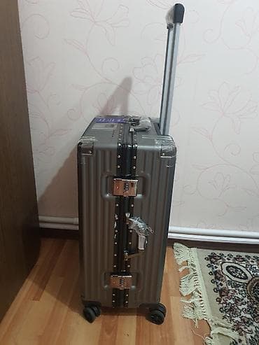 Velosipedlər: Sərt korpuslu səyahət çamadanı - Rəng: tünd boz/metalik - Korpus — 2