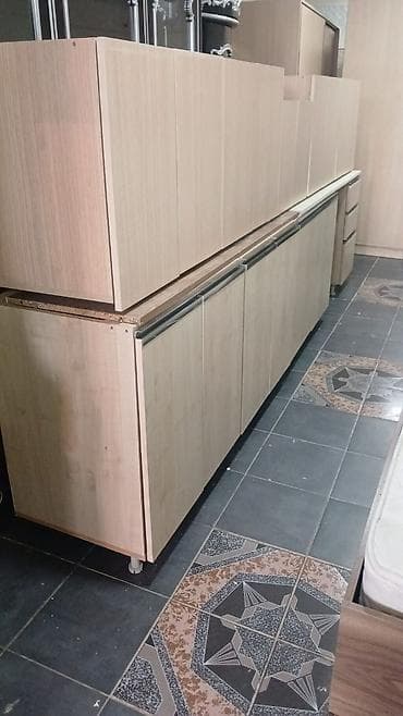 Мебель: Mətbəx üçün modul mebel dəsti - Material: ağac teksturalı — 2