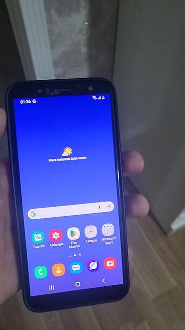 yonca sep: Samsung Galaxy A10, 32 GB, rəng - Boz, Sensor, Face ID — 6