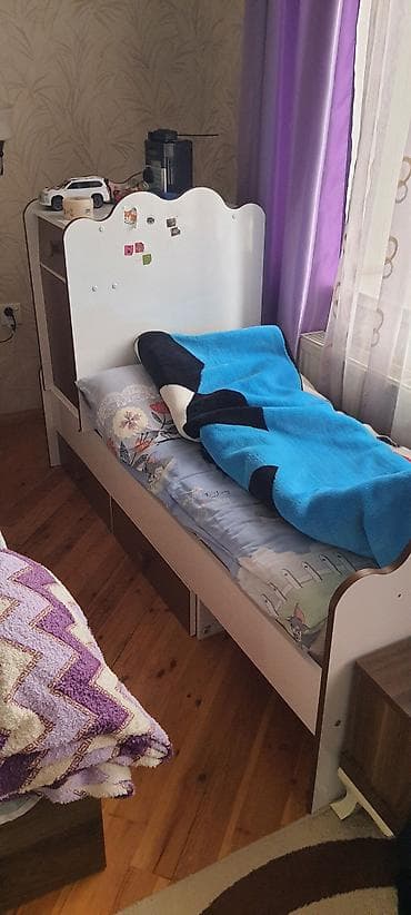 usaq skaf: Uşaq/yataq otağı üçün tək nəfərlik çarpayı dəsti salam uşaq yataq — 3