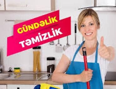 qapilar ev: Ev,ofis, obyekt təmizlik işləri görürəm qiymət razılaşma yolu ile — 1