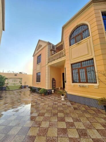 həyət evləri proyektləri: 5 otaqlı, 138 kv. m, Yeni təmirli — 2