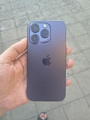 IPhone 14 Pro, 128 GB, Deep Purple, Face ID lalafo.az -da IPhone 14 Pro, 128 GB, Deep Purple, Face ID