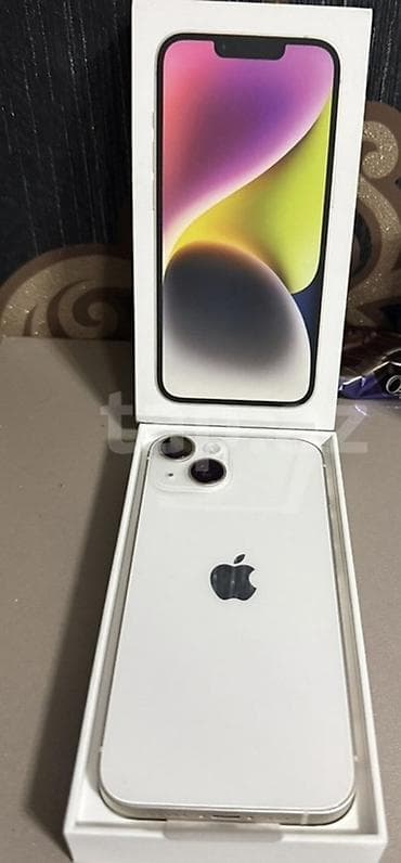 IPhone 14, Ağ, Simsiz şarj