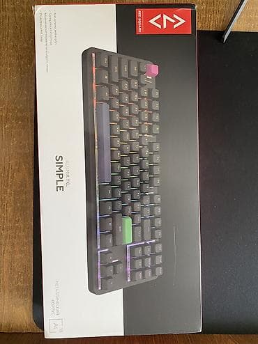 Elektronika: Red Square Simple Alumix TKL mexaniki klaviatura - Korpus: alüminium — 1