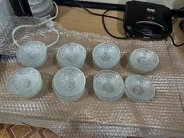 Tort və şiriniyyat qabı, Şüşə — 1