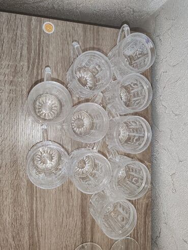 yuxuda xrustal qab görmek: Təcili satılır! Topdan xrustal satışı. Bu dəstə şüşə materialdan — 15