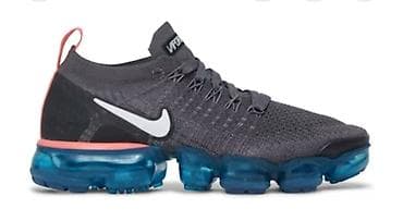 Nike Air VaporMax Flyknit idman ayaqqabısı - Rəng: tünd boz üst