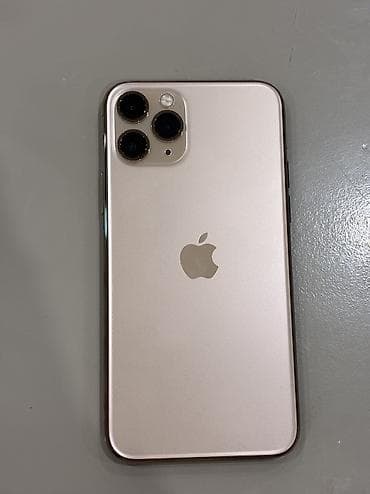 iphone 11 barter var: IPhone 11 Pro, 64 GB, Qızılı, Zəmanət, Barmaq izi, Simsiz şarj — 1