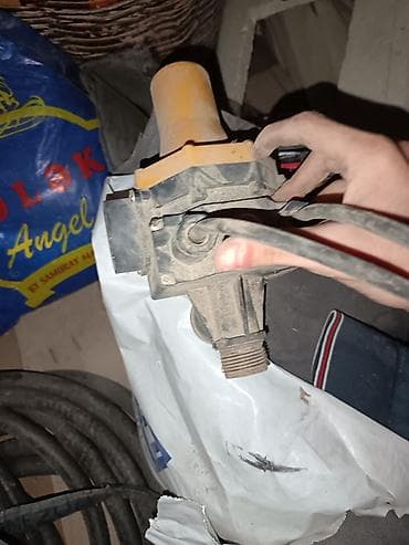 Şlanqlar: Su nasosu üçün avtomatik təzyiq rele-si (press-control) və manometrlə — 3