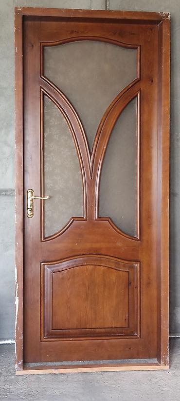 qapilari: Qonaq otağı üçün İşlənmiş Otaq qapısı 90x200 sm Zamok ilə, Ünvandan götürmə — 3