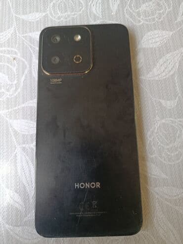 tab s7 plus: Honor X7c, 128 GB, rəng - Qara, Zəmanət, Barmaq izi, Face ID — 2