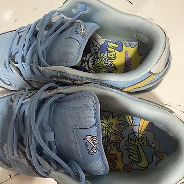 nike original: Nike SB Dunk Low “Blue Lobster/Cartoon” tərzində skeytbord ayaqqabısı — 2