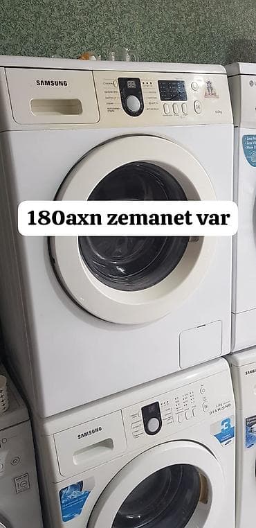 Аристоны: Samsung önyükləməli paltaryuyan maşın - Yük tutumu: 6 kq - İdarəetmə — 1