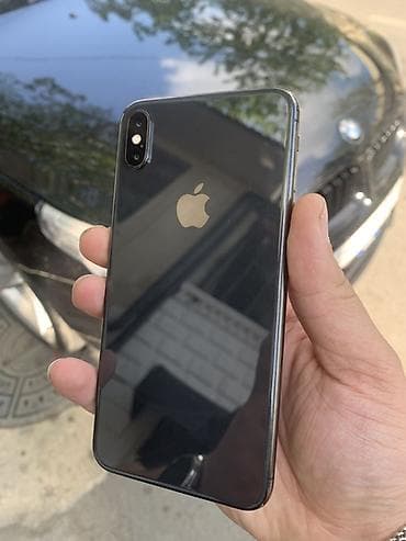 IPhone Xs Max, 64 GB, Space Gray, Simsiz şarj