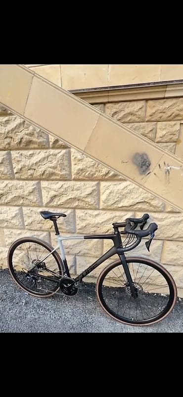 Спорт и хобби: Şosse/Gravel tipli velosiped - Geniş profilli, qəhvəyi kənarlı — 4