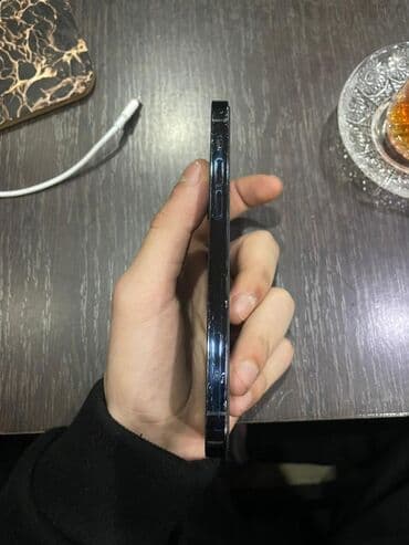 divar kağızları telefon üçün 2025: IPhone 12 Pro, Mavi, Face ID — 3