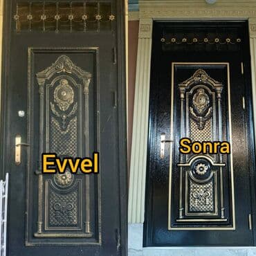 seyfi qapi: Köhnə qapıların bərpası xidməti təklif olunur. Bu xidmət sayəsində — 10