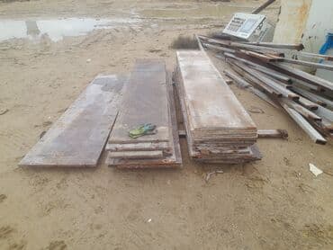 Qida məhsulları: Metal lövhələr – konstruksiya və qəlib işləri üçün - Material: Polad — 4