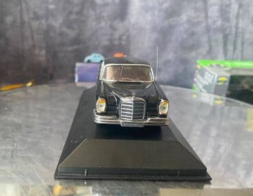 metbex tavan modelleri: Коллекционная модель Mercedes-Benz 220SE W111 black 1959 Vitesse — 10