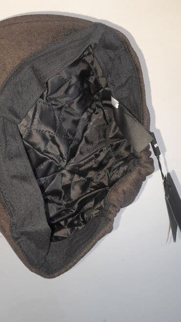 AVVA kişi şapka - Yenidir. Etiket üzərindədir. - Rəng: tünd qəhvəyi — 4