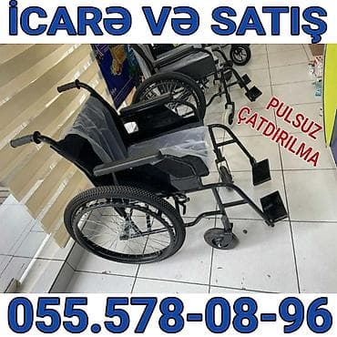 Əlil arabası – icarə və satış Məhsul təsviri: - Manual tipli əlil