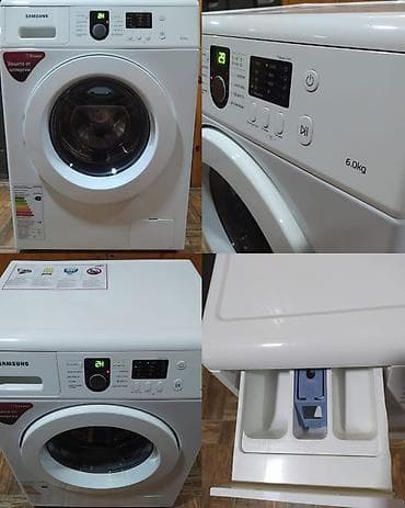 Paltaryuyan maşın Samsung, 6 kq, Avtomat, Qurutmasız