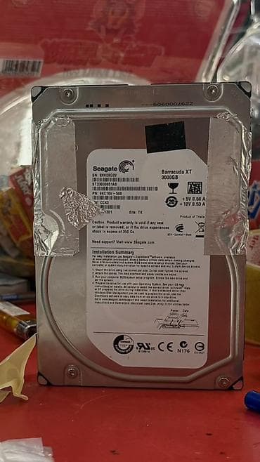 dizustu komputer: Hard disk 3TB Model: Seagate Barracuda XTğ Tutum: 3000 GB (3 TB) — 1
