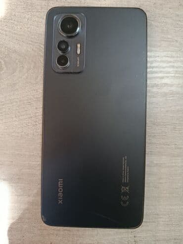 mi 12 t: Xiaomi 12 Lite, rəng - Qara, 
 Barmaq izi — 3