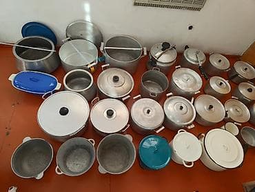 sup qazanı: Qazan, rəng - Ağ, Alüminium — 2