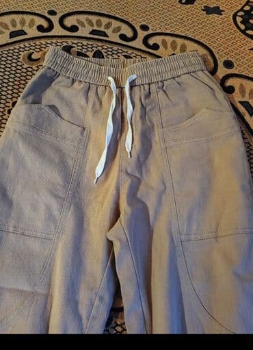 Köynəklər: Bol kəsim Şalvar, M, rəng - Bej — 3