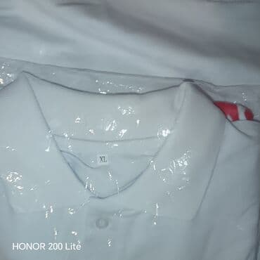 qadin pencekleri: Polo köynək, M, rəng - Ağ — 2