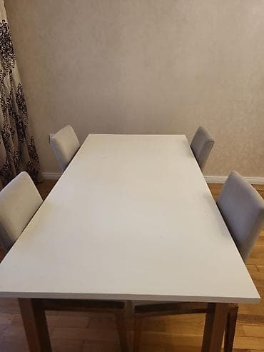 stolllar: Stol+4stol 100azn satilir. Ünvan Badamdar vp6457 (El) — 1